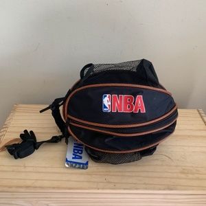 NWT NBA Basketball Ball Case Zip Up Bottle Net